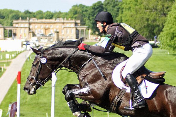 Eventing at Bramham Park in West Yorkshire, with a base in the parkland
